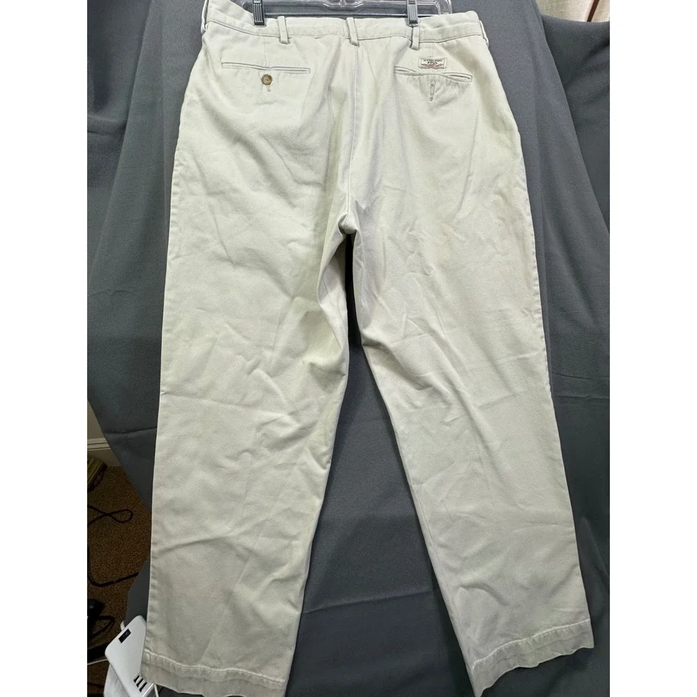 Polo Ralph‎ Lauren Classic Chino Straight Fit Men's Pants Khaki Size 35x30